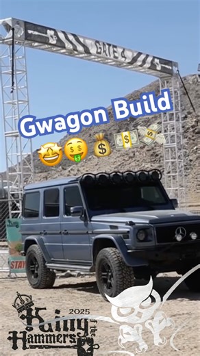 G-Wagon Build Breakdown at King of the Hammers #gwagon #amg #g500 #g63 #55 #g550 #offroad #supercar