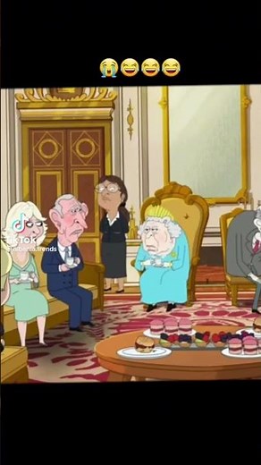 King Charles and Queen Elizabeth, royal family cartoons