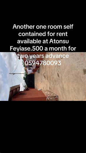 Self-Contained Room for Rent in Atonsu Feyiase