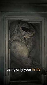 How to kill Chunk with only knife in Resident Evil Requiem