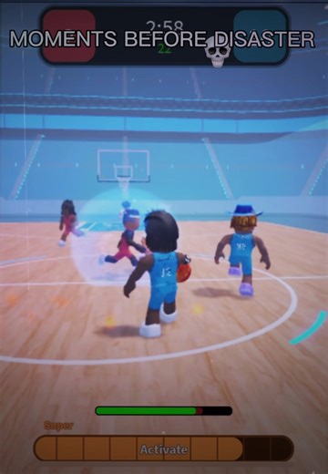 How is my dribbles? Rate it | #basketballhighlights #viral #fyp #funny #roblox