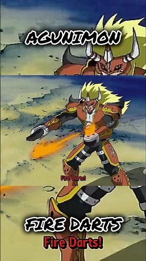 DIGIMON FRONTIER EPISODE 26 | AGUNIMON | FIRE DARTS