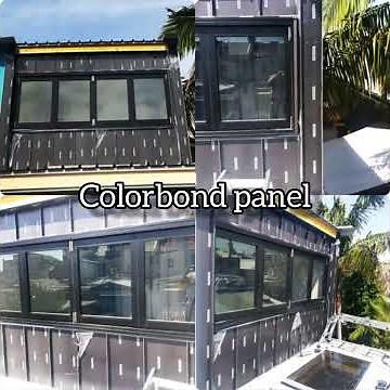 Colorbond Standing seam Wall Cladding