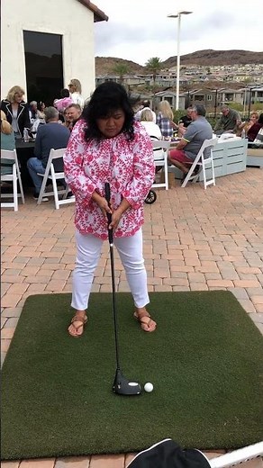 No Swing- Required. World's First Automatic Golf Club | Power2Golf #power2golf #power2golfclub