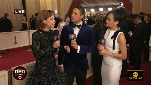 Best Actress nominee Fernanda Torres on being the second Brazilian nominated for an Oscar: “Brazil is crazy. It’s Carnival today. People are dressed like Oscar and myself — it’s unbelievable in Brazil. It’s like Oscar Carnival.” More Oscars updates: https://abcnews.link/3f8vf3v | Good Morning America