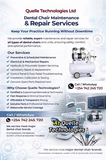 Professional Dental Chair Repair Services in Kenya