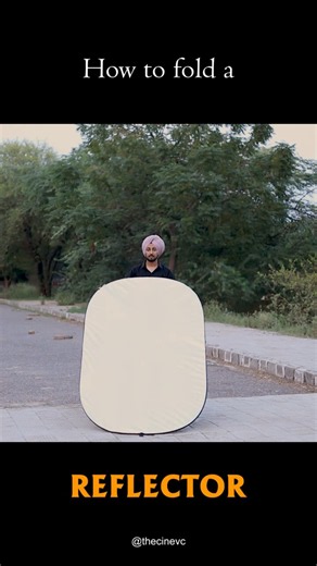 How to fold Big Reflector in easy steps | Easy Way to fold reflector | How to fold Reflector