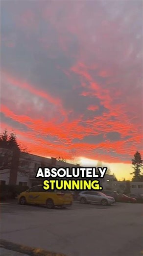 Surrey weather today ✌️❤️ #vancouver #surrey #sunset #shorts #weather #travel