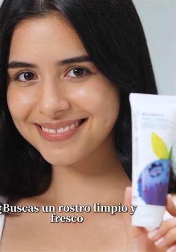 Espuma Limpiadora de Arándano para Piel Radiante