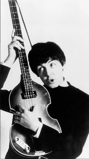 Beatles BASS - Paul McCartney used the Höfner 500/1 "Violin" bass