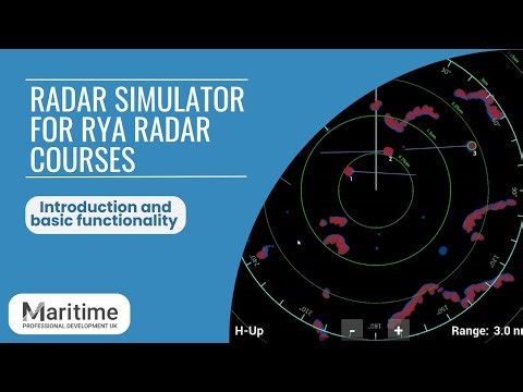 Simulator for RYA Radar Course