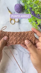 19K views · 349 reactions | Punto arroz  a crochet 臨 puntada muy linda para aplicar en tus proyectos! #puntadas #tejercrochet #ganchilleras #tejeresmisuperpoder #tejidosacrochet #Hilaza #amotejer #yotejo #ganchilloterapia | Jesuecrochet | Facebook