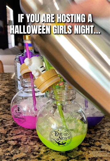 Planning a Halloween girls’ night? 🎃👻 Consider this your sign to make the drinks part of the theme! These Halloween cups are perfect for a Hocus Pocus movie night, Halloween girls’ night, spooky dinner party, or any Halloween gathering. The 30 oz potion bottle design with the spooky lid straw is just TOO cute for serving drinks during spooky season. 🧙‍♀️🍹 If you’re searching for Halloween cups, Halloween drink cups, Halloween party cups, Halloween drinkware, or girls’ night Halloween ideas, 
