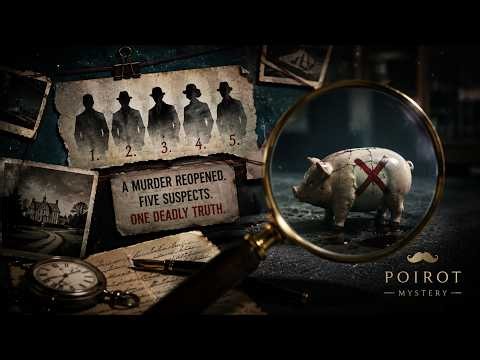 🐷 Five Little Pigs P1 | A Murder Reopened, Five Suspects & One Deadly Truth | Poirot Mystery