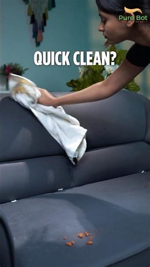 Clean beyond hands. #PureBot #DeepClean