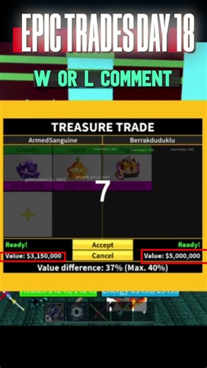 DAY 18 || FINDING EPIC BF TRADES || #roblox #bloxfruits #bloxfruitspvp