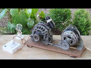 I turn Car Dynamo into 220v electric Generator
