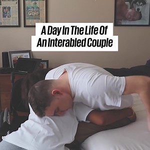 Cole and Charisma make things work as an interabled couple. Despite the challenges they have a great time, all the time!...❤ 👫 | UNILAD