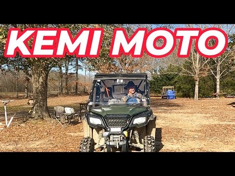 Out with the Old and In with the New / KEMI MOTO UTV WINDSHIELD on Honda Pioneer 500.