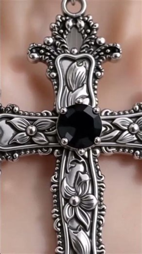 Embrace Gothic Elegance with a Vintage Cross Choker