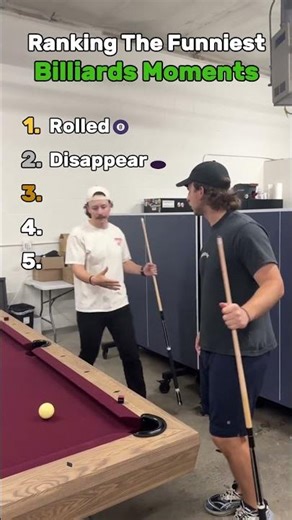 Ranking the Funniest Billiards Moments😂