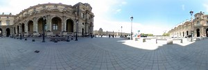 Louvre Museum. Exterior. 360 Panorama | 360Cities