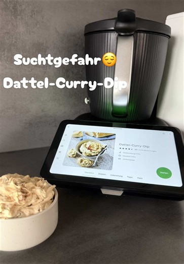Dattel-Curry-Dip – süß & würzig, perfekt aus dem Thermomix♥️🥄 #thermomixliebe #datteldip #curry #hausgemacht #küchenliebe