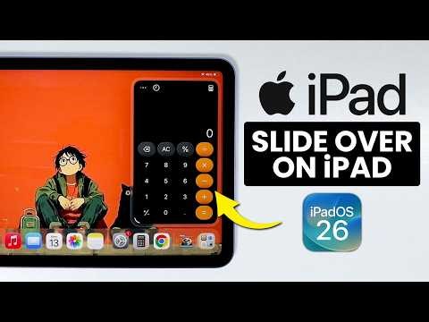 How to Slide Over on iPad - Use Multitasking (iPadOS 26)