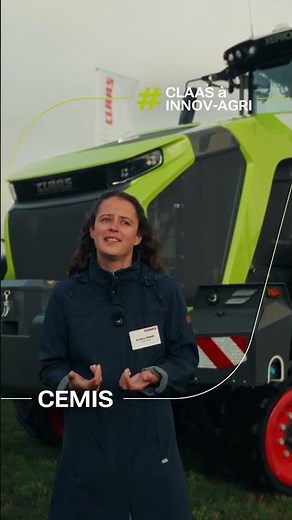 Le CEMIS en 1' avec Emeline🤝🤩 #CLAAS #CEMIS #INNOVAGRI