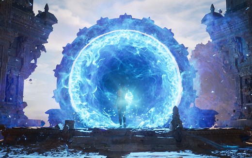 虚幻引擎5！！！4K画质PS5实机演示！