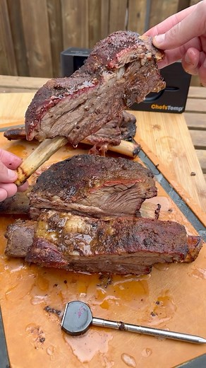 30K views · 73 reactions | The best smoked Beef ribs recipe using...