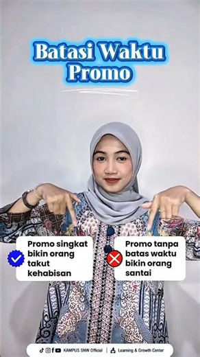 📢 TIPS PROMO YANG EFEKTIF 📢