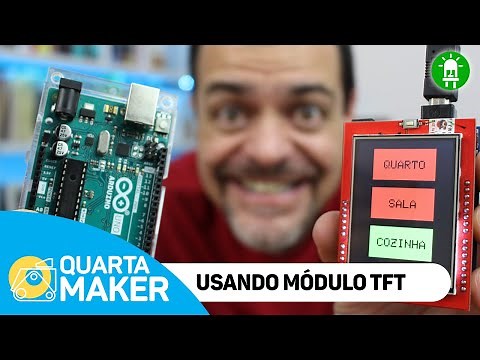 Conheça de perto o Módulo TFT Display Shield Touch #QUARTAMAKER