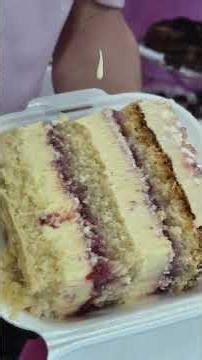 Sicilian Lemon with Mixed Berries 🍋🍓🍒🍇🫐 #docesdamari #cake #docesdamari