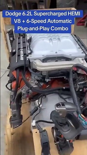 🔥 Dodge 6.2L Supercharged HEMI V8 + 6-Speed Automatic Combo for Sale!
