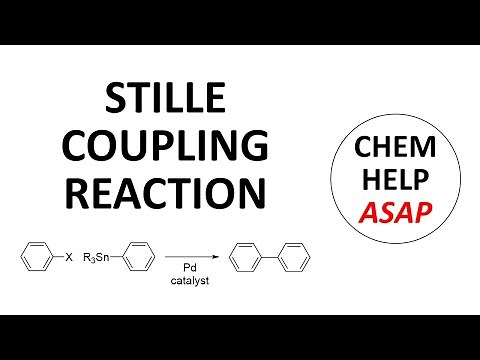 Stille cross-coupling reaction