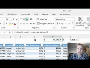 Excel Video 399 Structured References in Tables