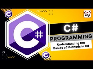🔴 Understanding the Basics of Methods in C# • C# Programming • C# Tutorial • Learn C#