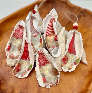 Santa Gnomes Christmas Ornaments - Etsy