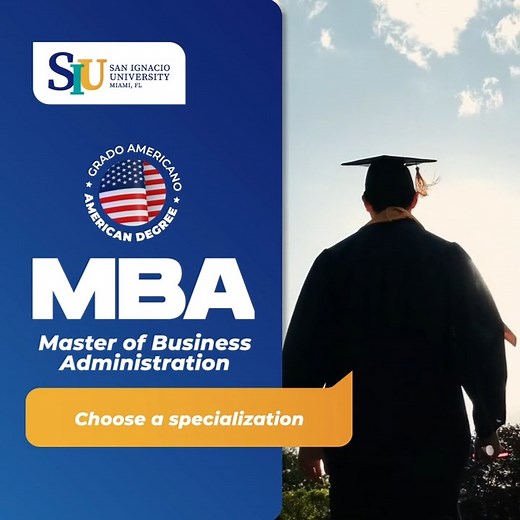 Study an MBA! Get ready to enhance your profile and climb in the labor field, and achieve a new executive or management position with an MBA! 🎓 👉 Online classes: https://descubre.sanignaciouniversity.edu/estudia-en-usa-online 👉 Hybrid classes: https://descubre.sanignaciouniversity.edu/estudia-en-usa 📅 Start date: September 5th | San Ignacio University Miami, USA