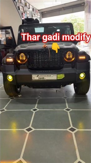 Thar ka ye naya Look dekh kar hairan ho jaoge! 🔥 VIP Modification #shorts #thar #viral