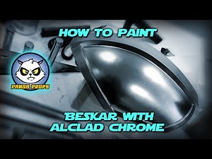 How to Paint Beskar armor with Alcad Chrome