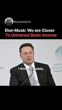 “The Future is Uncertain” #elonmusk #unemployment #future