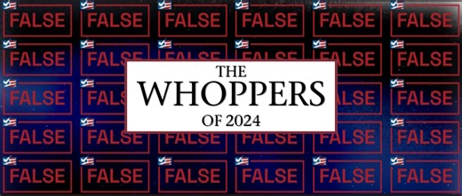 Whoppers of 2024 - FactCheck.org