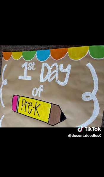 It’s never too early to plan for next school year! 🤩❤️ #fun #doodler #doodle #teacher #decentdoodles #decentdoodle #banner #bannerpainting #classroom #doodling