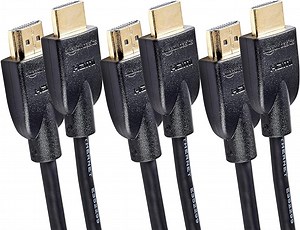 AmazonBasics High-Speed HDMI Cable to HDMI Cable - 3 Feet 3-Pack