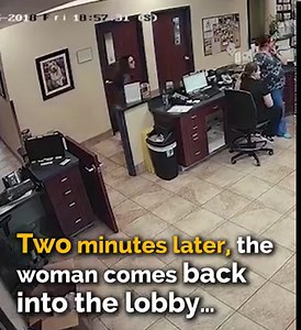 81M views · 539K reactions | A shaking woman secretly slips a handwritten note to a veterinarian – the vet realizes she has to act immediately... | Sharing is Caring | Facebook