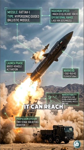 Mach 13 Missile That Can’t Be Stopped? 🚀🔥🌍 #shorts #missile #iran #israel #unitedstates