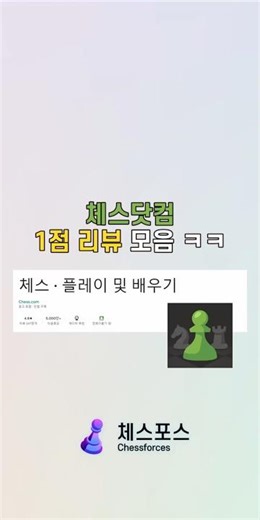 체스닷컴 리뷰 대참사 ㅋㅋㅋ