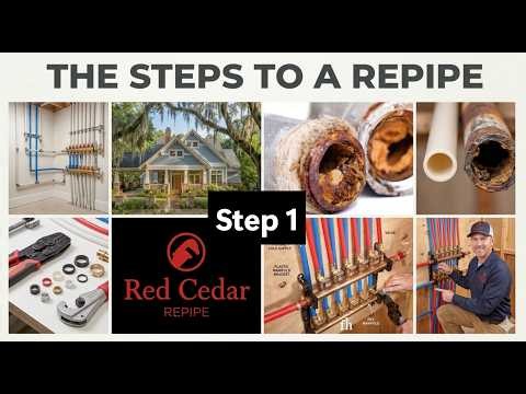 The Steps to a Repipe: Step 1